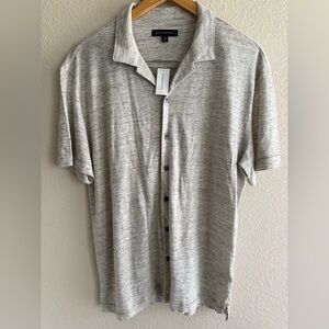 NWT Banana Republican Linen Knit Resort Shirt Men’s Size M